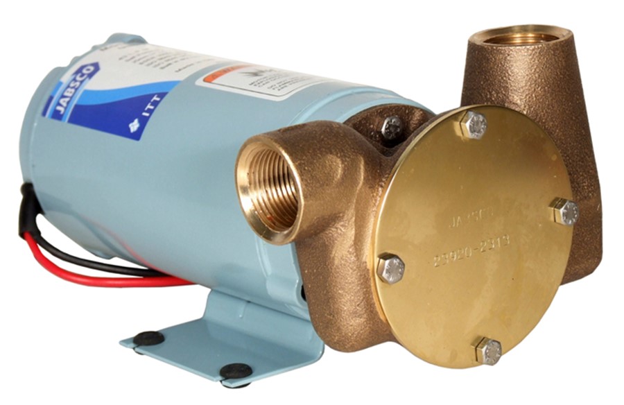 Jabsco 23920-2213 - 'Utility Puppy 3000' self-priming pump 12 volt d.c. / D.C. Flexible Impeller Pumps / Bilge Pumps Pumps / Marine / Xylem JabscoShop - Jabsco & Rule Pumps and more - from the experts